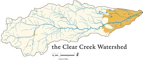 Clear Creek Watershed Map Cleak Creed Watershed Co Mappery