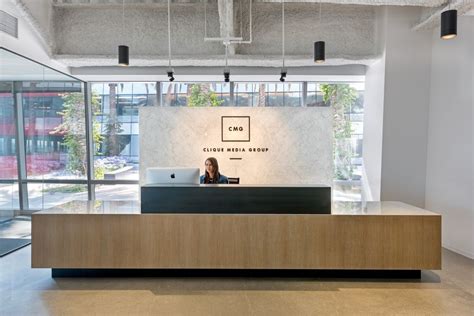 Front desk representative responsibilities include: Our Front Reception Desk... - Clique Office Photo | Glassdoor