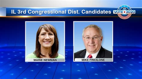 Dan lipinski, who narrowly survived marie newman's attempt to oust him in 2018, will no longer represent illinois's 3rd congressional district as a democrat. 2020 Election: Marie Newman claims victory against Mike Fricilone in Illinois' 3rd District ...