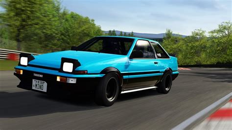 The Mighty AE86 Coupe Takes On Nordschleife Assetto Corsa YouTube
