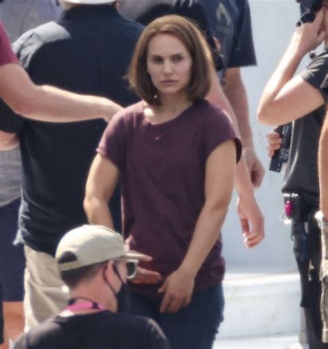 Natalies First Photos On The Set Of Thor Love And Thunder