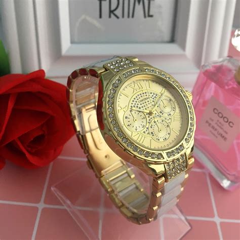 Famous Brand New Designer Contena Ladies Watches Golden Silver Rose