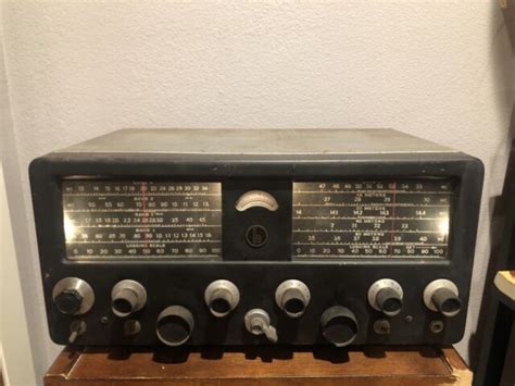 Vintage Hallicrafters Sx 71 Ham Radio Communications Receiver Ebay