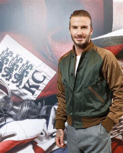 Jacket Parka Bomber Jacket Men Varsity Jacket David Beckham Style