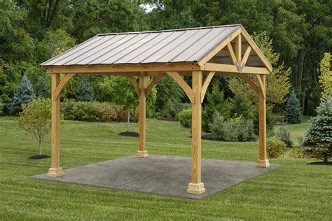 Wooden Pavilion Kits for Your Backyard - YardCraft