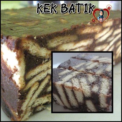 Resepi kek batik simple dan confirm jadi. HASIL TANGAN GADIS KAMPUNG: RESEPI KEK BATIK