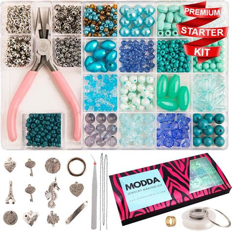 Diy Jewelry Kit For Adults Sunnyclue 1 Set 240 Pcs Beaded Charm