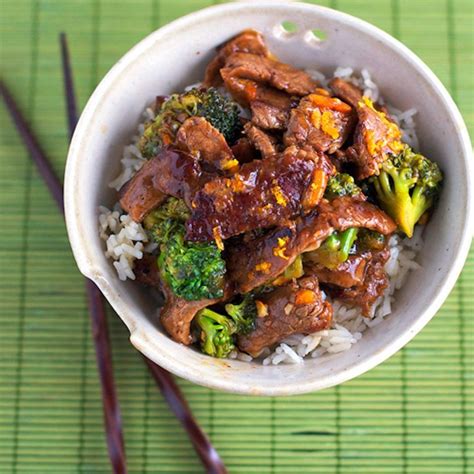 This Recipe For Light Orange Beef And Broccoli Is So Simple And Has