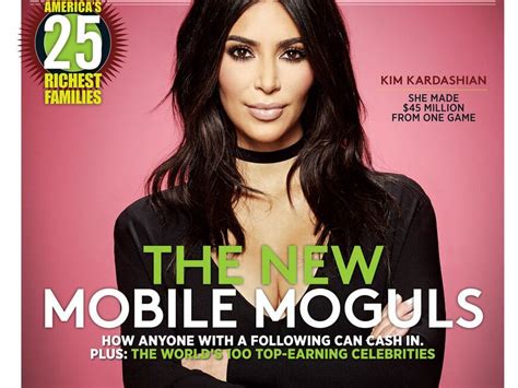 Kim Kardashian Prangt Als „handy Mogul“ Auf „forbes“ Cover