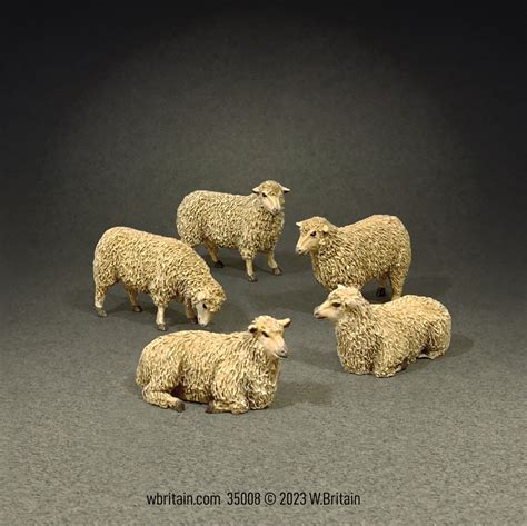 35008 Flock Of Sheep W Britain