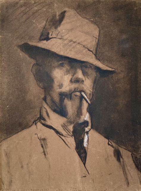 Maurice Góth 1873 1944 Zelfportret Ruud Van Der Velden Kunst