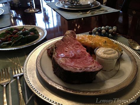 Remove prime rib from cooler 1 1/2 hours before cooking. » Prime Rib Roast {Christmas Eve Dinner} Lemony Thyme
