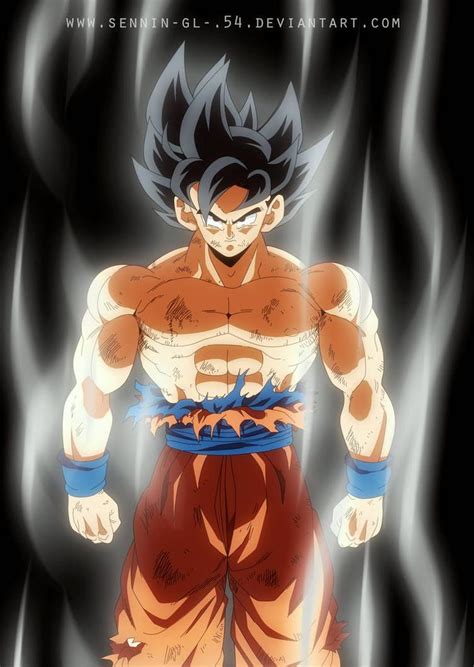 Goku New Form Mystic Goku By Sennin Gl 54 On Deviantart In 2021