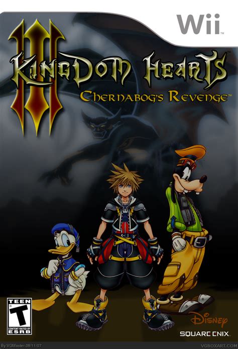 Kingdom Hearts Iii Wii Box Art Cover By Vgmaster