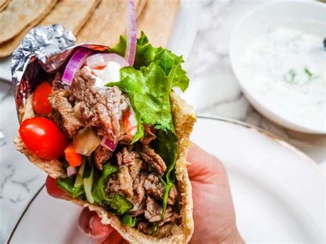 These Easy Instant Pot Beef Gyros Are A Quick Weeknight Meal Filled