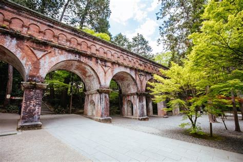 Historic Nanzenji Temple Aqueduct In Kyoto Japan Stock Image Image Of