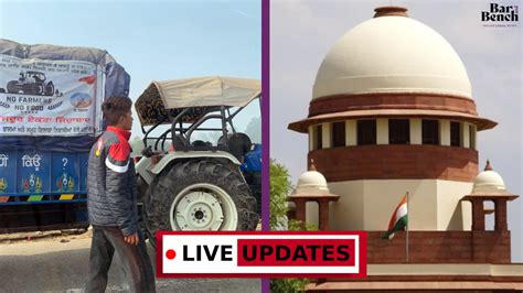 Pleas Challenging To Farm Laws Farmers Protests Live Updates From