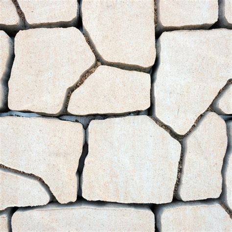 Bright Sandstone Tile Wall Texture Stock Image Image Of Gray Nature