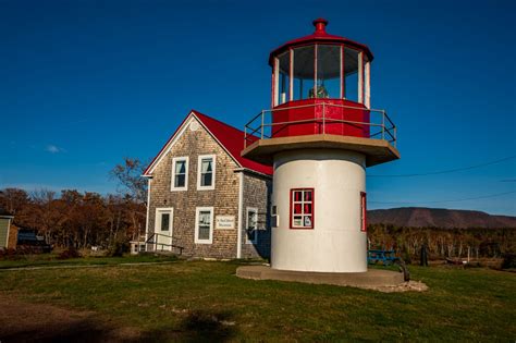 St Paul Lighthouse Dingwall Cape Breton Nova Scotia Canada