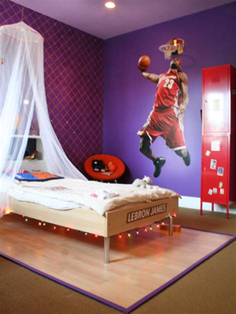 20 Sporty Bedroom Ideas With Basketball Theme Homemydesign