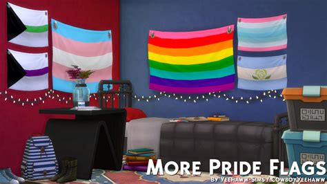 Sims 4 Gay Pride Flags Lalafbass