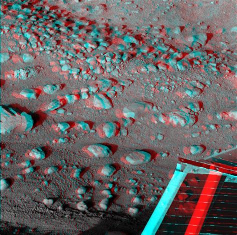 Martian Surface As Seen By Phoenix 3 D Nasa Mars Exploration