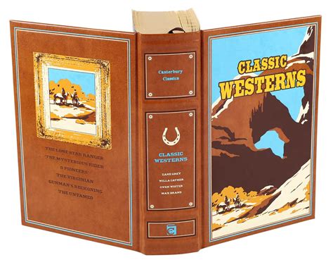 Classic Westerns Book By Owen Wister Willa Cather Zane Grey Max