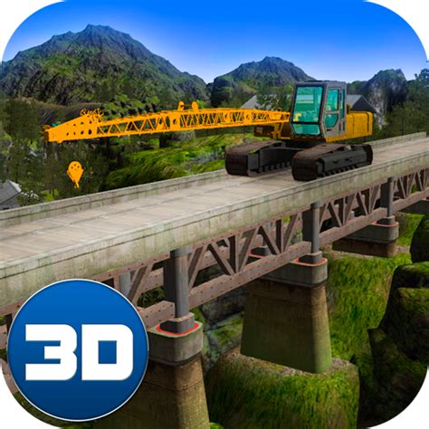 Bridge Constructor Crane Simulator 3damazonfrappstore For Android
