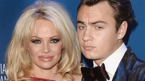 Pamela Anderson Shows Off Son Brandon Thomas Lee Herald Sun