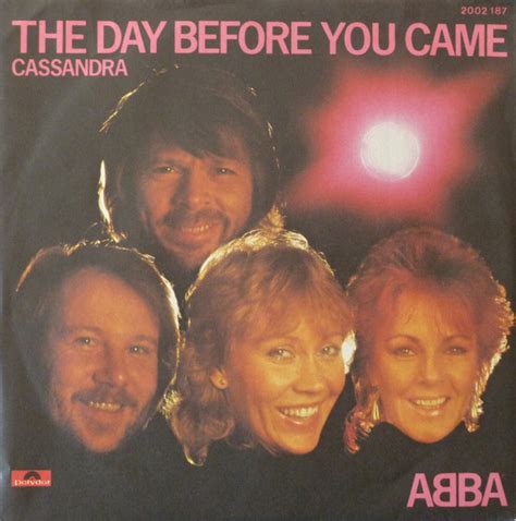 Abba The Day Before You Came Vinyl Discogs