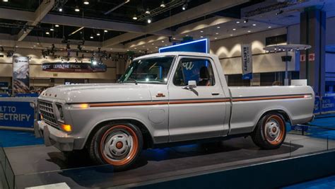 1978 Ford F 100 With Eluminator Electric Crate Motor Shows The Future