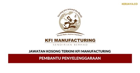 Terdapat 59 hasil carian kerja di kelantan. Jawatan Kosong Terkini Kfi Manufacturing ~ Pembantu ...