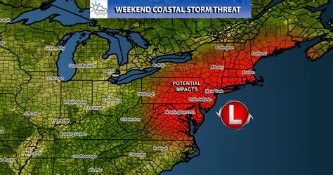Potential Coastal Storm Could Bring Disruptive Weather Carolina