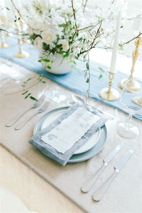 This Icy Blue Wedding Inspiration Will Make You A Wedding Ice Queen