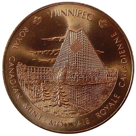 Royal Canadian Mint Medal Ottawa Winnipeg Tokens Numista