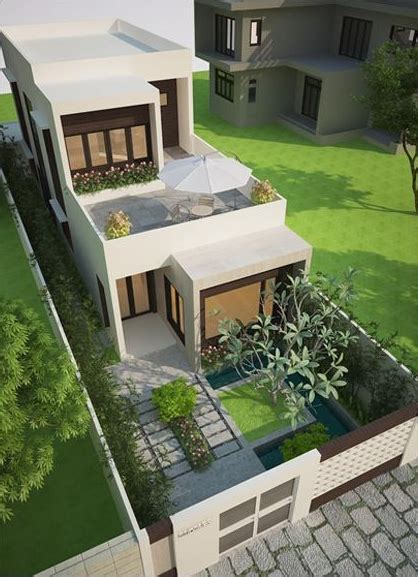 Klik di sini untuk melihat berbagai desain rumah minimalis lainnya. Inspirasi Desain Rumah Minimalis 2 Lantai Ada Taman Dan 15 Denah Rumah Minimalis 2 Lantai ...