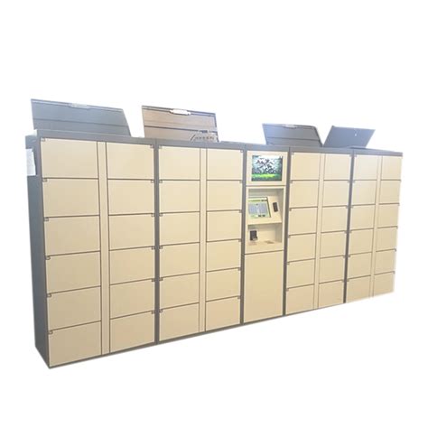 Quick Drop Down And Pickup Automated Smart Parcel Delivery Locker With