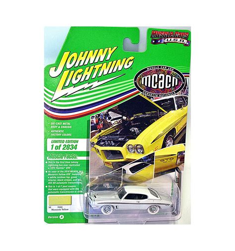 Johnny Lightning Rare White Lightning Muscle Cars Usa 1972