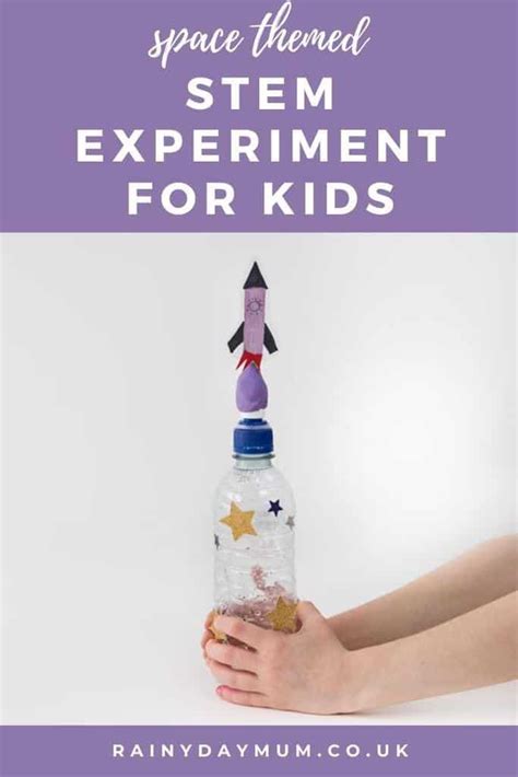 Squeezy Bottle Rocket Steam Experiment Experiments Cool Science