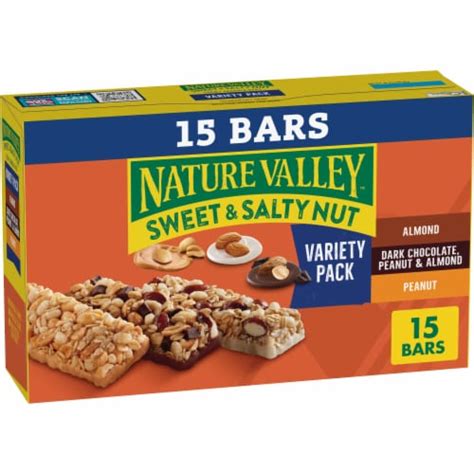 Nature Valley Variety Pack Sweet And Salty Nut Granola Bars 15 Ct 18