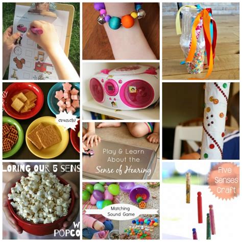 50 Crafts And Activities To Explore Our 5 Senses Make And Takes