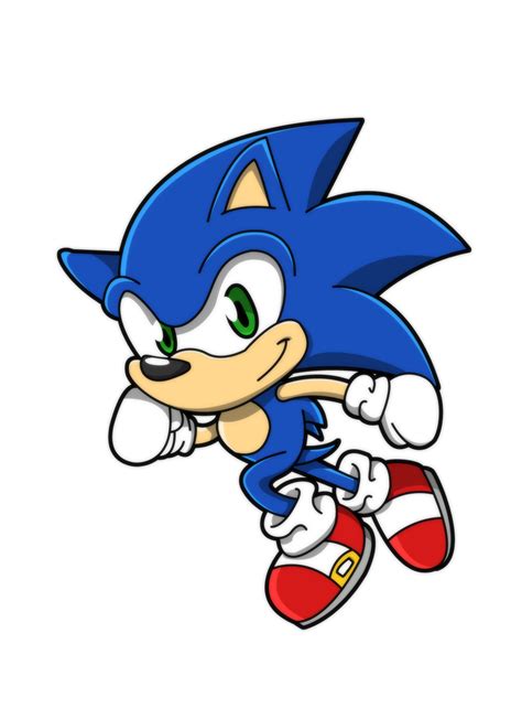 Chibi Sonic By Hawke525 On Deviantart