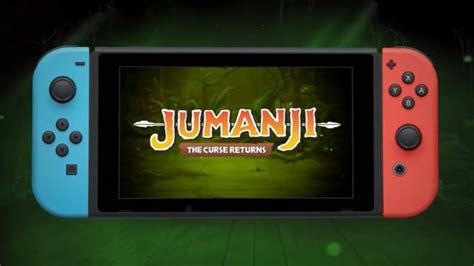 Jumanji The Curse Returns Switch Launch Trailer