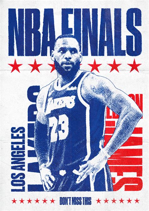 Nba Finals Posters On Pantone Canvas Gallery