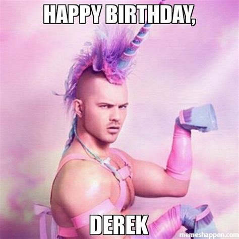 Happy Birthday Derek Memes Happy Birthday Meme Funny Happy
