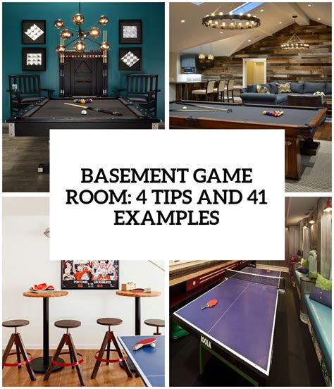 Creating A Basement Game Room 4 Tips And 26 Examples Digsdigs