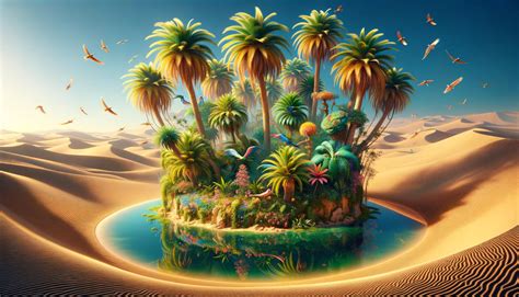 Mystical Oasis: Serenity Amidst Chaos [UHD] by Cozzmical on DeviantArt