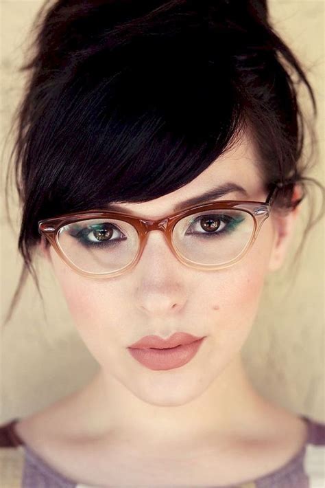 41 beautiful women style for bangs with glasses bangs and glasses hairstyles with glasses