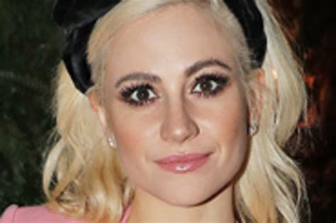 Braless Pixie Lott Unloads Perky Cleavage In Skimpy Vest Top Daily