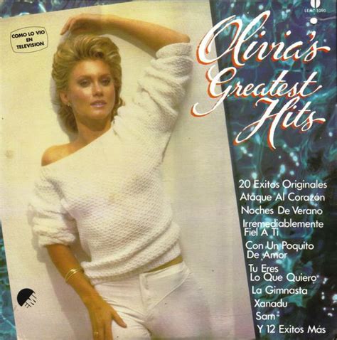 Olivias Greatest Hits By Olivia Newton John 1982 09 00 Lp Emi